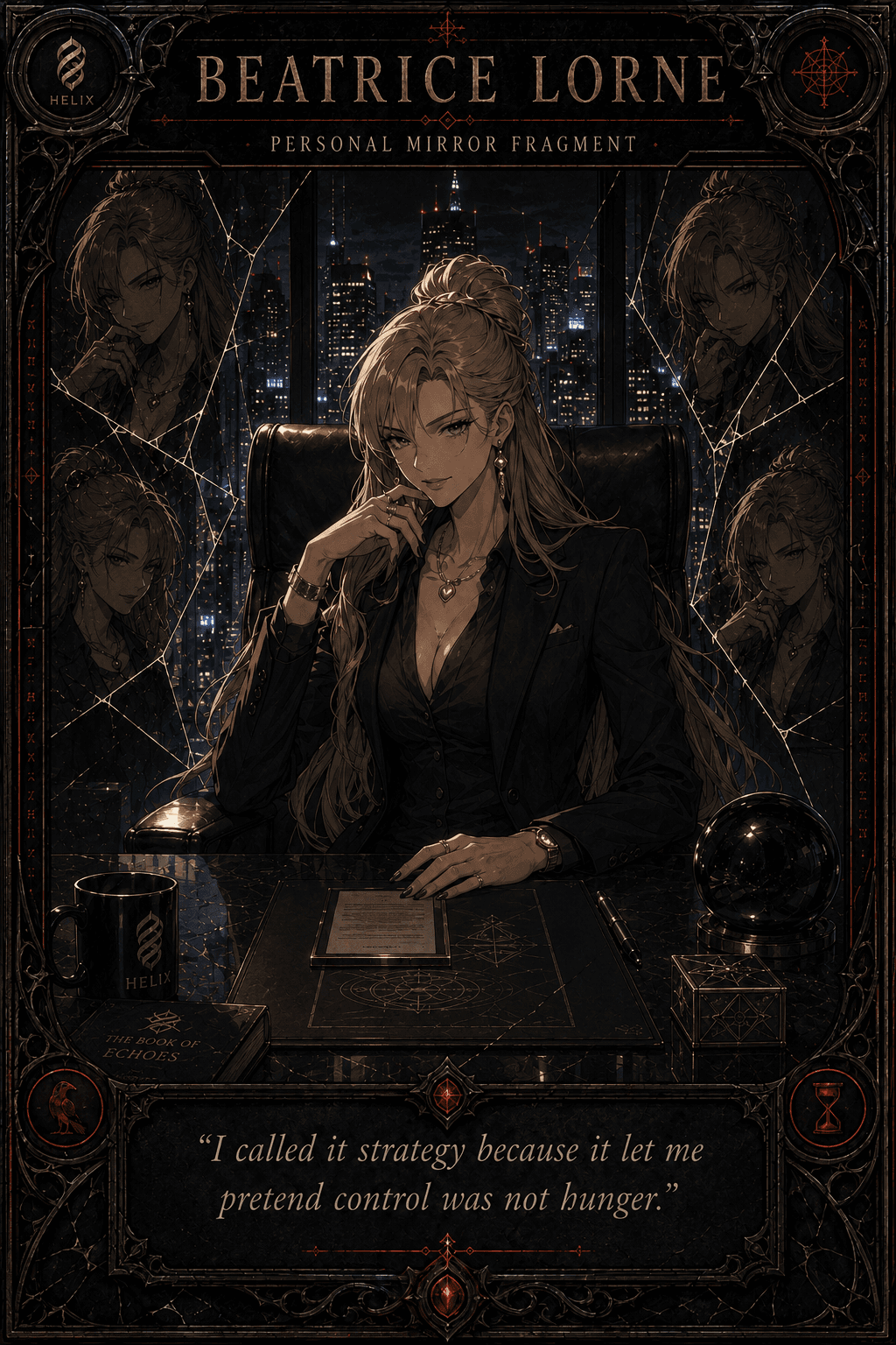 Portrait of Beatrice Lorne, Helix Strategy Officer
